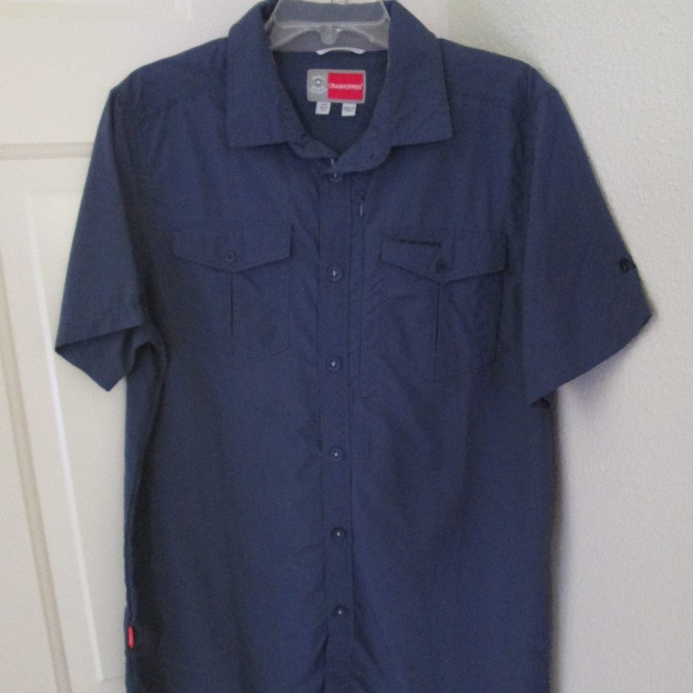 Craghoppers Hiking Shirt Medium Insect Shield